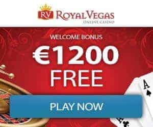 Royal Vegas -1200 welcome bonus